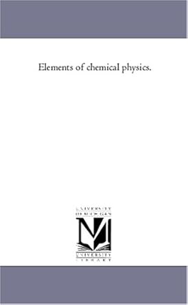 elements of chemical physics 1st edition maria bonn 1425570100, 978-1425570101