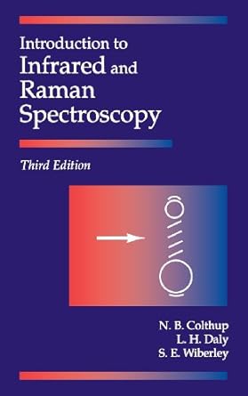 introduction to infrared and raman spectroscopy 3rd edition norman b colthup ,lawrence h daly ,stephen e