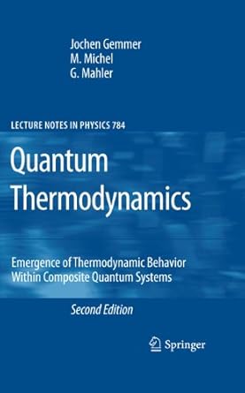 Quantum Thermodynamics Emergence Of Thermodynamic Behavior Within Composite Quantum Systems