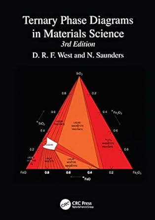 ternary phase diagrams in materials science 3rd edition d r f west 1902653521, 978-1902653525