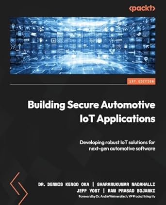 building secure automotive iot applications developing robust iot solutions for next gen automotive software