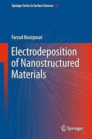 electrodeposition of nanostructured materials 1st edition farzad nasirpouri 3319449192, 978-3319449197