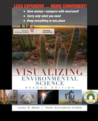 visualizing environmental science   binder ready version 2nd edition linda r berg ,mary catherine hager