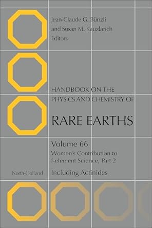womens contribution to f element science part 2 1st edition jean claude g bunzli ,susan m kauzlarich