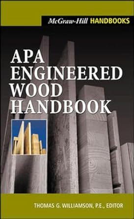 apa engineered wood handbook 1st edition thomas g williamson 0071360298, 978-0071360296