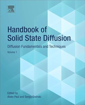 handbook of solid state diffusion volume 1 diffusion fundamentals and techniques 1st edition aloke paul
