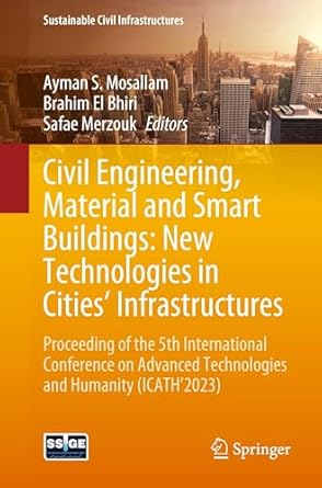 civil engineering material and smart buildings new technologies in cities infrastructures proceeding of the