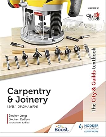 the city and guilds textbook carpentry and joinery for the level 1 diploma 1st edition stephen redfern