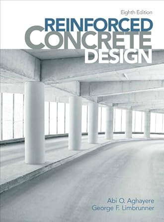 reinforced concrete design 8th edition george limbrunner 0132859297, 978-0132859295