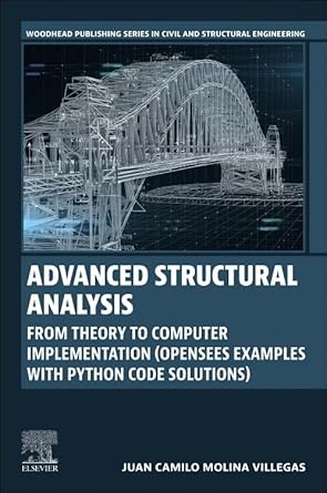 advanced structural analysis from theory to computer implementation 1st edition juan camilo molina villegas