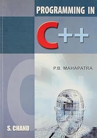 programming in c++ 1st edition mahapatra p b 8121929164, 978-8121929165