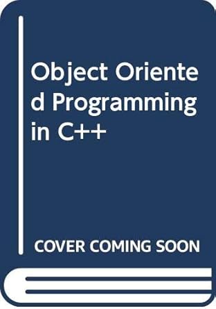 object oriented programming in c++ 1st edition pooja sharma 8183295096, 978-8183295093
