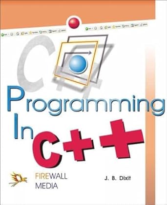 programming in c++ 1st edition dixit j b 8170081270, 978-8170081272