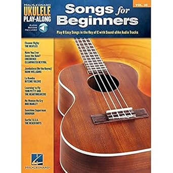 songs for beginners play 8 easy songs in the key of c with professional audio tracks 1st edition hal leonard