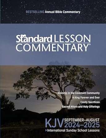 kjv standard lesson commentary 2024 2025 1st edition standard publishing 0830786619, 978-0830786619
