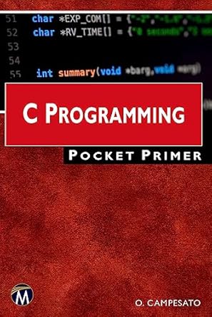 c programming pocket primer 1st edition oswald campesato 168392388x, 978-1683923886