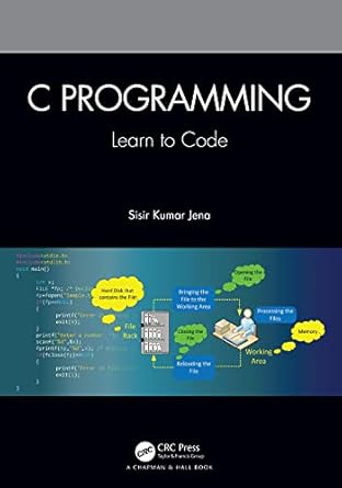 c programming 1st edition sisir kumar jena 1032036257, 978-1032036250