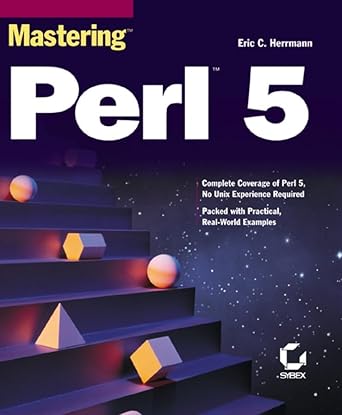 mastering perl 5 1st edition e c herrmann 0782122000, 978-0782122008