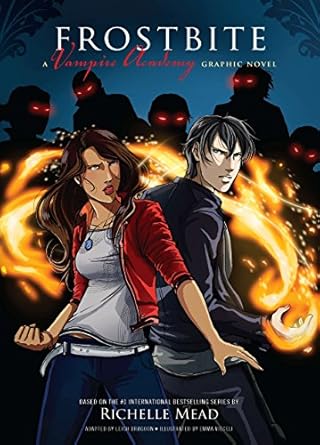 frostbite a graphic novel 1st edition leigh dragoon ,richelle mead ,emma vieceli 1595144307, 978-1595144300
