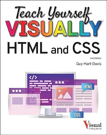 teach yourself visually html and css 2nd edition guy hart davis 1394160682, 978-1394160686