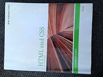 new perspectives on html and css comprehensive 6th edition patrick m carey 1111526443, 978-1111526443