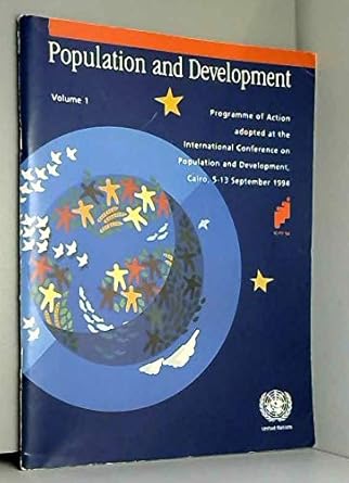 population and development programme of action adopted at the international conference on population and
