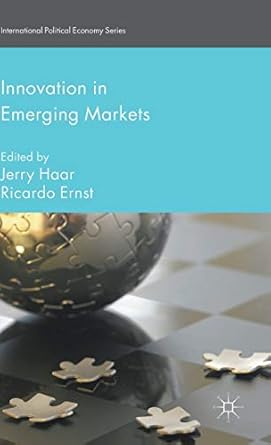innovation in emerging markets 1st edition j haar ,r ernst 1137480289, 978-1137480286