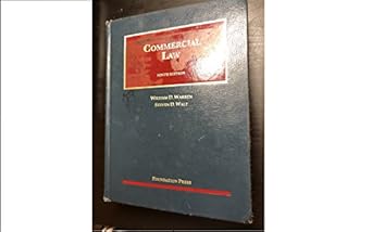commercial law 9th 9th edition william d warren ,steven d walt 1609303393, 978-1609303396