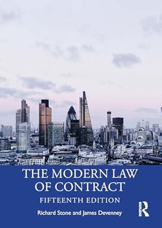 the modern law of contract 15th edition richard stone ,james devenney 1032626828, 978-1032626826