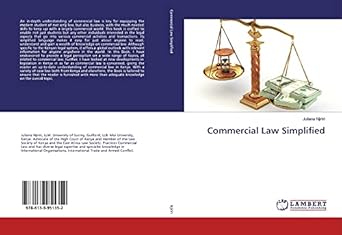 commercial law simplified 1st edition juliana njiriri 6139951356, 978-6139951352