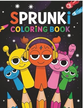 spr unki coloring book the magic of color with adorable illustrations for kids 1st edition sprnkii ruzzel