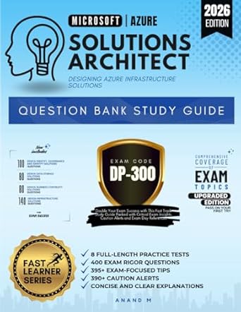 azure solutions architect designing microsoft azure infrastructure solutions question bank study guide exam