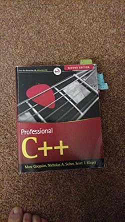 professional c++ 2nd edition marc gregoire ,nicholas a solter ,scott j kleper 0470932449, 978-0470932445