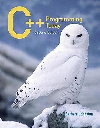 c++ programming today 2nd edition barbara johnston 0136150993, 978-0136150992