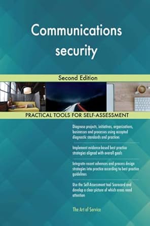 communications security 2nd edition gerardus blokdyk 0655190570, 978-0655190578