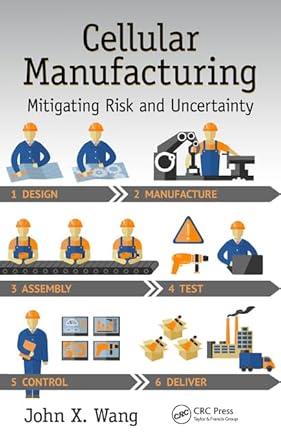 cellular manufacturing mitigating risk and uncertainty 1st edition john x wang 146657755x, 978-1466577558