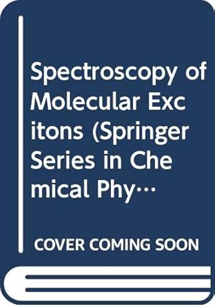 spectroscopy of molecular excitons 1st edition v l broude 0387124098, 978-0387124094