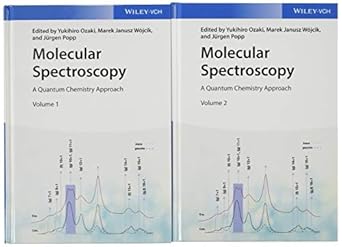 molecular spectroscopy 2 volume set a quantum chemistry approach 1st edition yukihiro ozaki ,marek januz