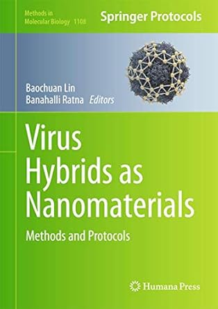 virus hybrids as nanomaterials methods and protocols 2014th edition baochuan lin ,banahalli ratna 1627037500,