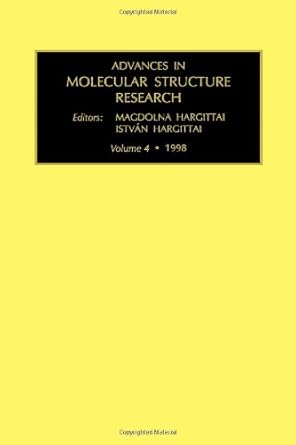 advances in molecular structure research 1st edition m hargittai ,i hargittai 0762303484, 978-0762303489