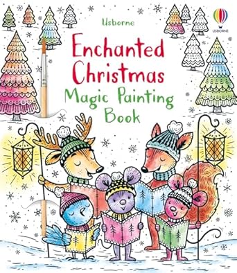 enchanted christmas magic painting book an interactive holiday activity book for kids to bring magical