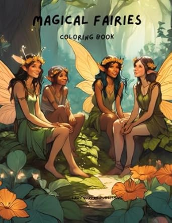 magical fairies coloring book 1st edition ann james b0f8954ydn, 979-8282980493