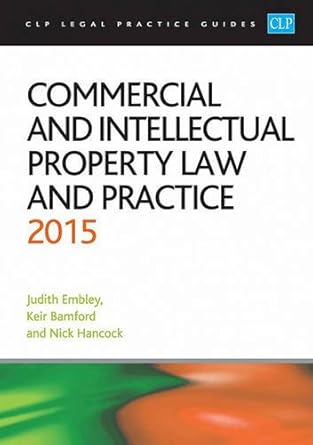 commercial and intellectual property law and practice 2015 1st edition  1910019801, 978-1910019801