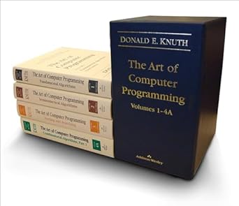 the art of computer programming volumes 1 4a boxed set 1st edition donald knuth ,donald john fuller