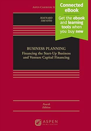business planning financing the start up business and venture capital financing 4th edition therese h maynard