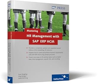 mastering hr management with sap erp hcm 1st edition sven ringling ,jorg edinger ,janet mcclurg 159229278x,
