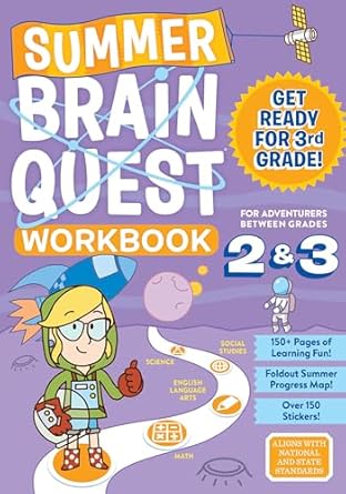 summer brain quest between grades 2 and 3 1st edition workman publishing ,persephone walker ,claire piddock