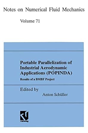 portable parallelization of industrial aerodynamic applications results of a bmbf project 1st edition anton