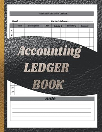 accounting ledger book simple accounting ledger for bookkeeping with note and small business income expense