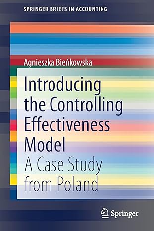 introducing the controlling effectiveness model a case study from poland  agnieszka bie kowska 3030738078,
